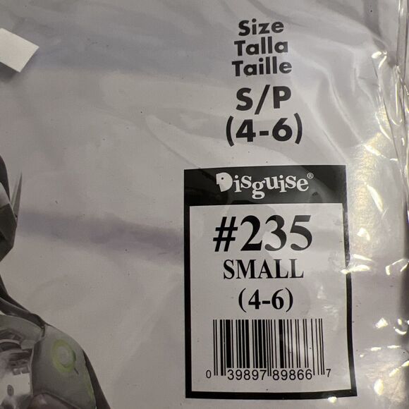 Overwatch Genji Muscle Halloween Costume-boy’s child small 4-6. Jumpsuit, Mask - Picture 2 of 14